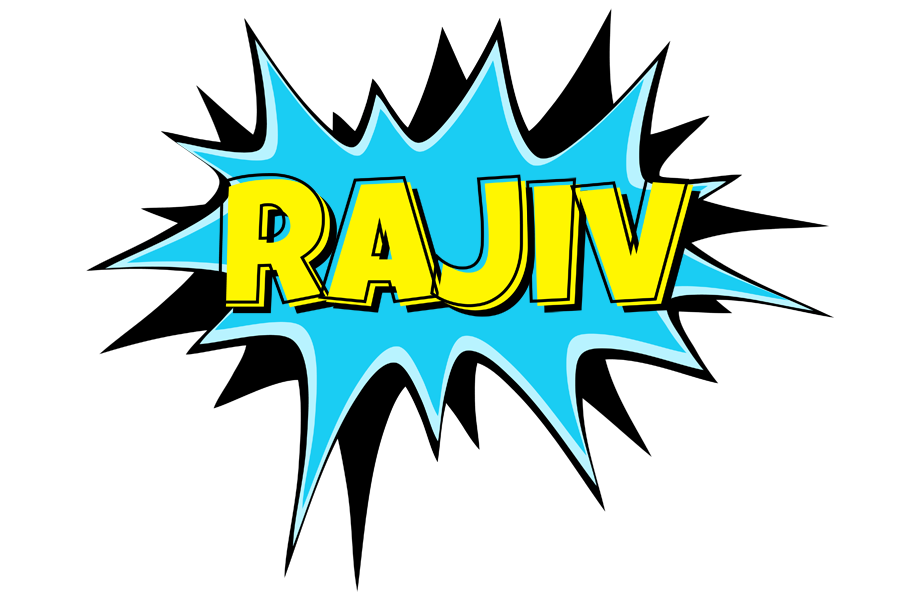 Rajiv amazing logo