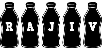 Rajiv bottle logo