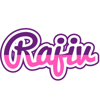 Rajiv cheerful logo