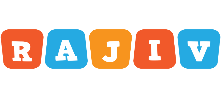 Rajiv comics logo