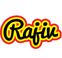 Rajiv flaming logo