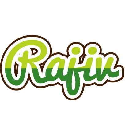 Rajiv golfing logo
