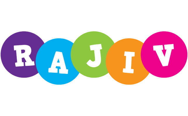 Rajiv happy logo