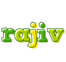 Rajiv juice logo