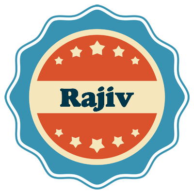 Rajiv labels logo