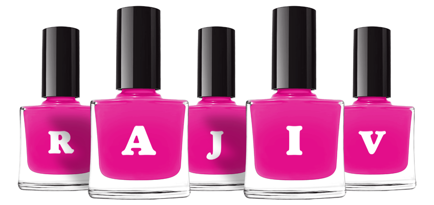 Rajiv nails logo