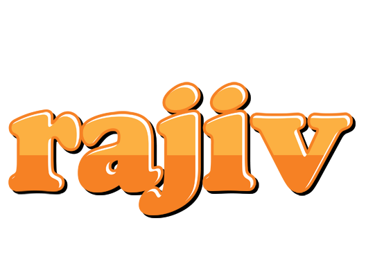 Rajiv orange logo