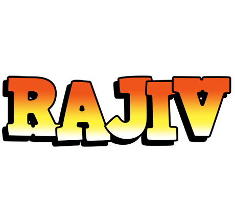 Rajiv sunset logo