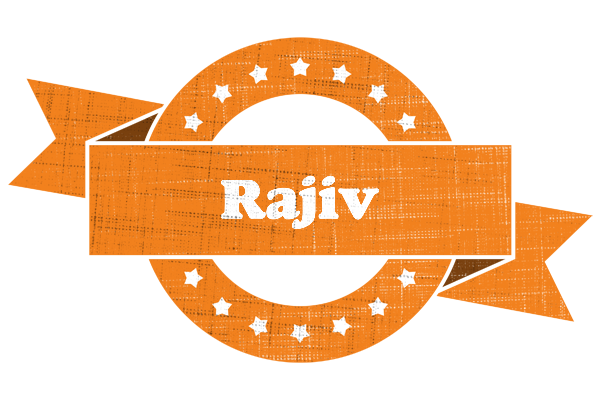 Rajiv victory logo