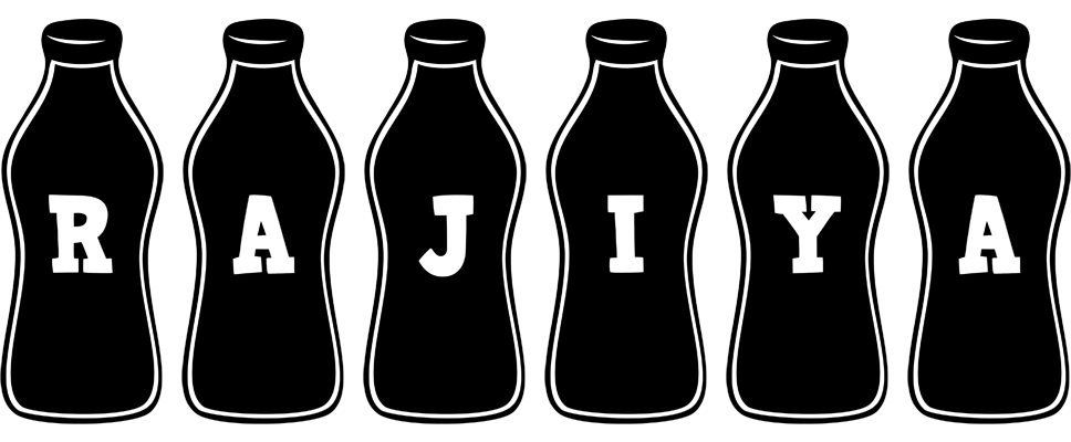 Rajiya bottle logo