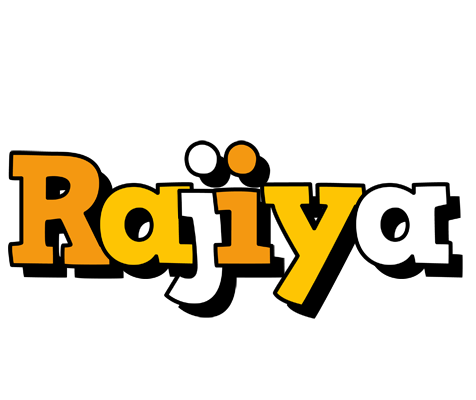 Rajiya cartoon logo