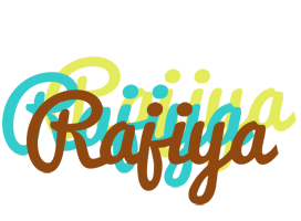 Rajiya cupcake logo