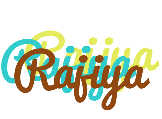 Rajiya cupcake logo