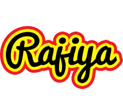 Rajiya flaming logo