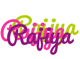 Rajiya flowers logo