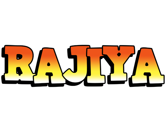Rajiya sunset logo