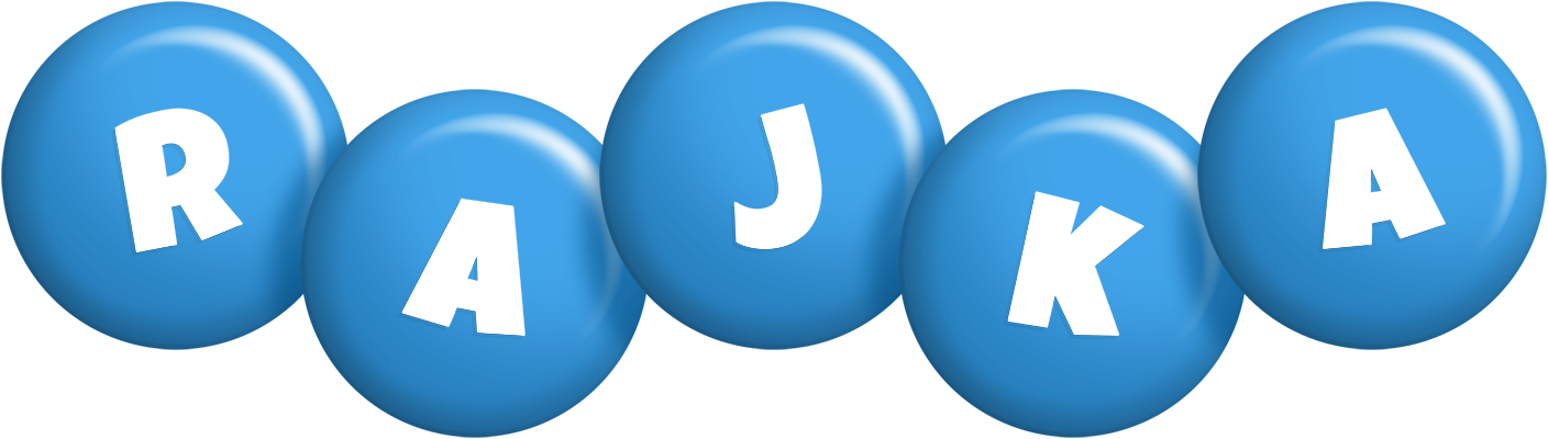 Rajka candy-blue logo