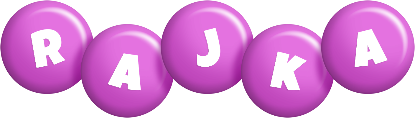 Rajka candy-purple logo