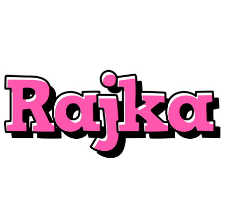 Rajka girlish logo