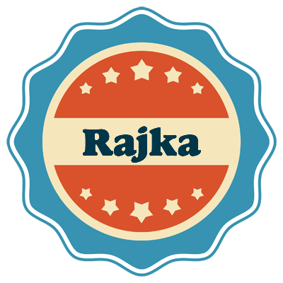 Rajka labels logo