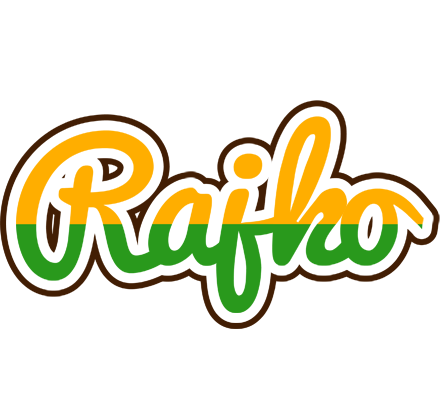 Rajko banana logo