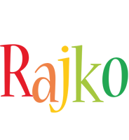 Rajko birthday logo