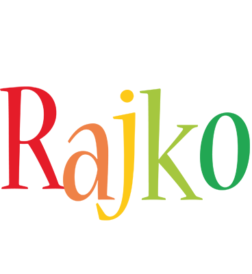 Rajko birthday logo
