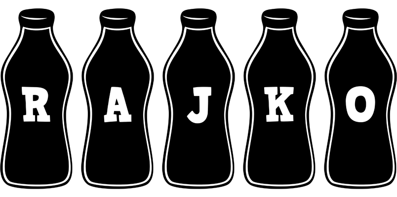 Rajko bottle logo
