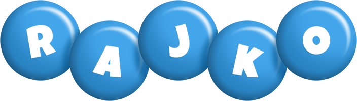 Rajko candy-blue logo