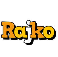 Rajko cartoon logo