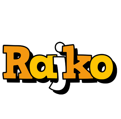 Rajko cartoon logo