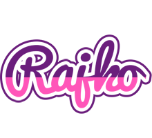 Rajko cheerful logo