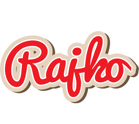 Rajko chocolate logo