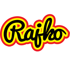 Rajko flaming logo