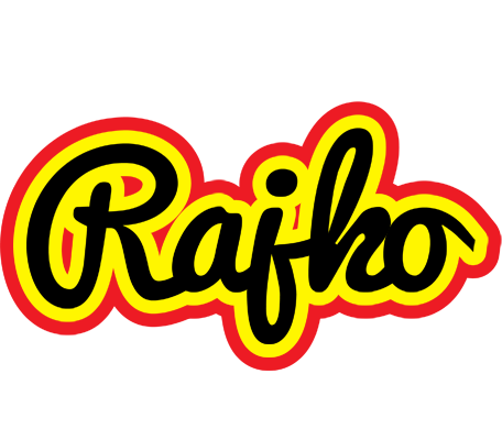 Rajko flaming logo