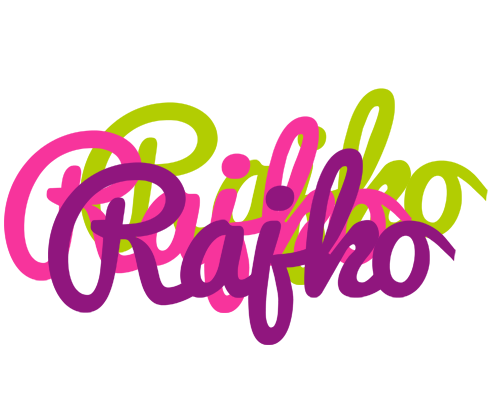 Rajko flowers logo