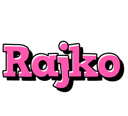 Rajko girlish logo
