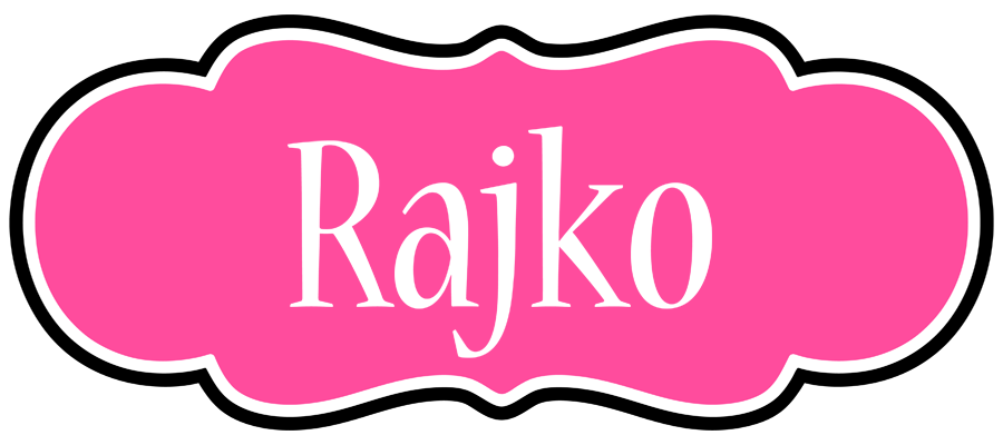 Rajko invitation logo