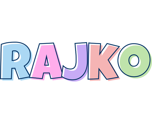 Rajko pastel logo