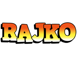 Rajko sunset logo