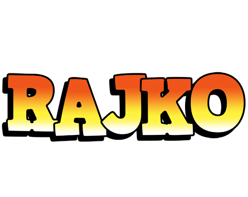 Rajko sunset logo