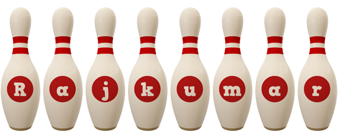 Rajkumar bowling-pin logo