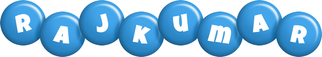 Rajkumar candy-blue logo