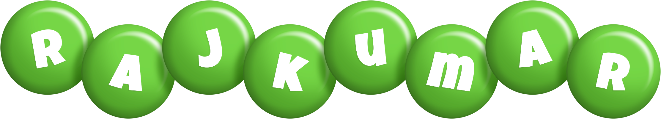 Rajkumar candy-green logo