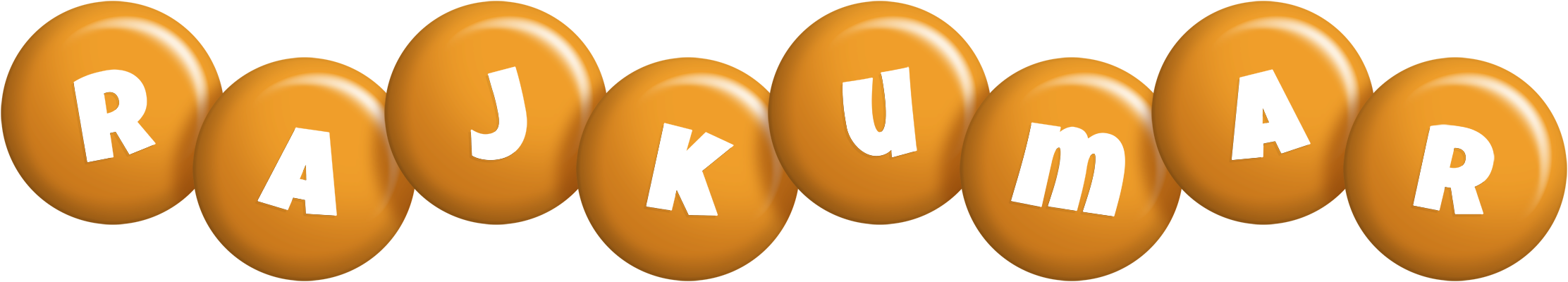 Rajkumar candy-orange logo