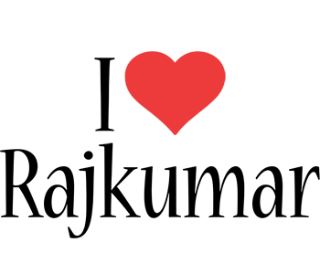 Rajkumar i-love logo