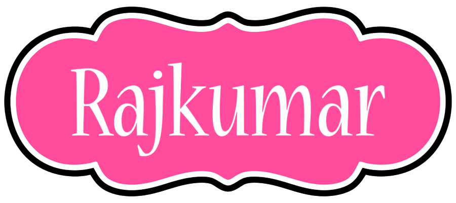 Rajkumar invitation logo