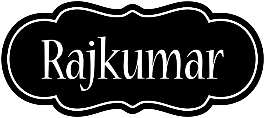 Rajkumar welcome logo