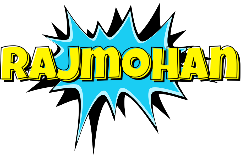 Rajmohan amazing logo
