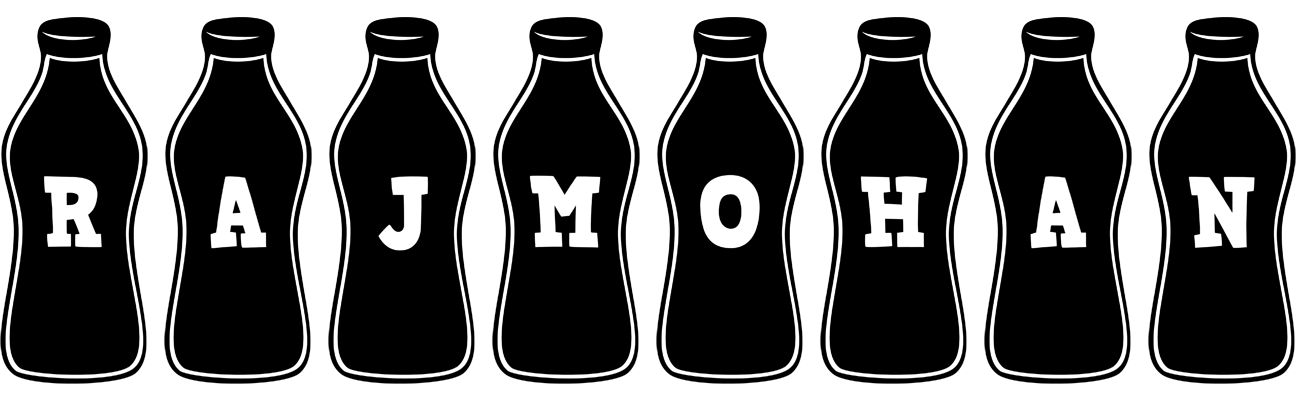 Rajmohan bottle logo